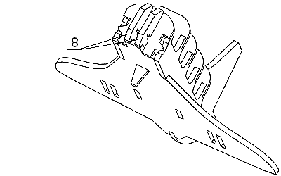 Zusammenbau des Flugzeuges, 2. Schritt