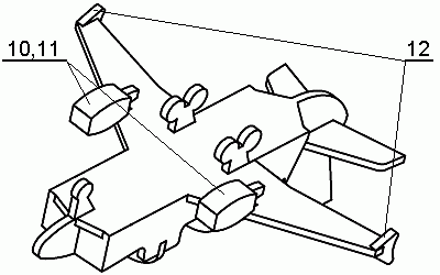 Zusammenbau des Flugzeuges, 5. Schritt
