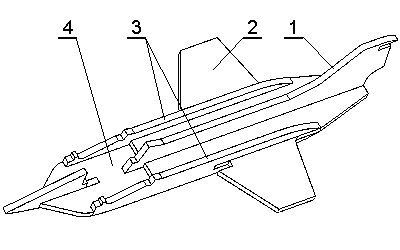 Assembling of the aircraft, step 1